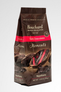 Dark chocolate Napolitains by Bouchard Chocolate
