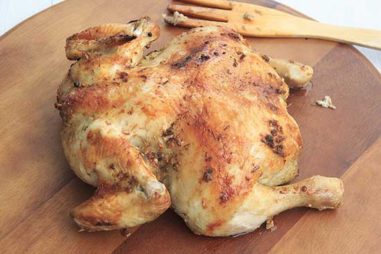 budget meal - roast chicken