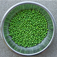 peas as snacks
