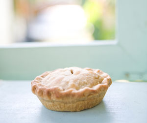 pie by the window