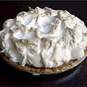 pie with merengue