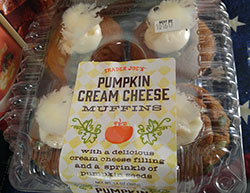 Trader Joe’s Pumpkin Cream Cheese Muffins