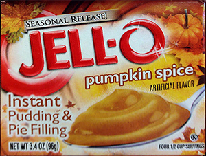 Jello Instant Pumpkin Spice Pudding and Pie Filling