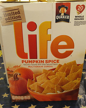 Limited Edition Pumpkin Spice Life Cereal