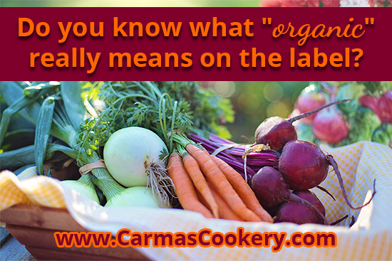 Do you know what organic really means on the label?