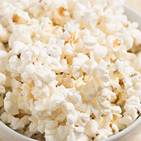 healthy snack idea - popcorn