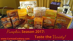 Pumpkin Season Taste the Variety