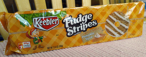 Keebler Fudge Strip Cookies, Limited Batch Pumpkin Spice