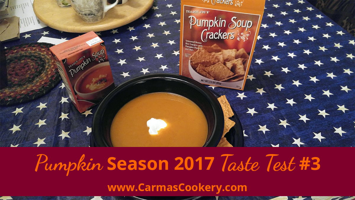 Pumpkin Season 2017 Taste Test #3
