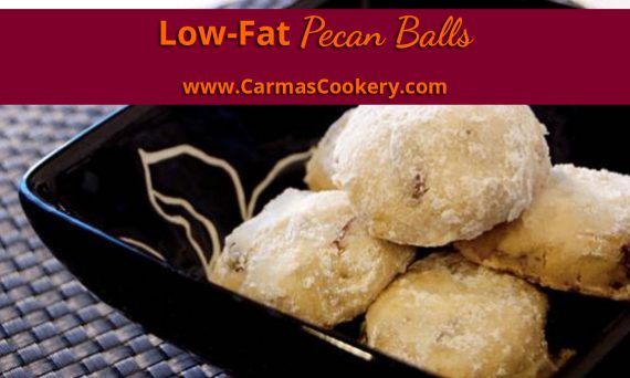 Low Fat Pecan Balls