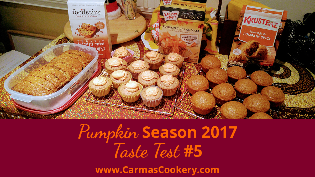 Pumpkin Season 2017 Taste Test #5