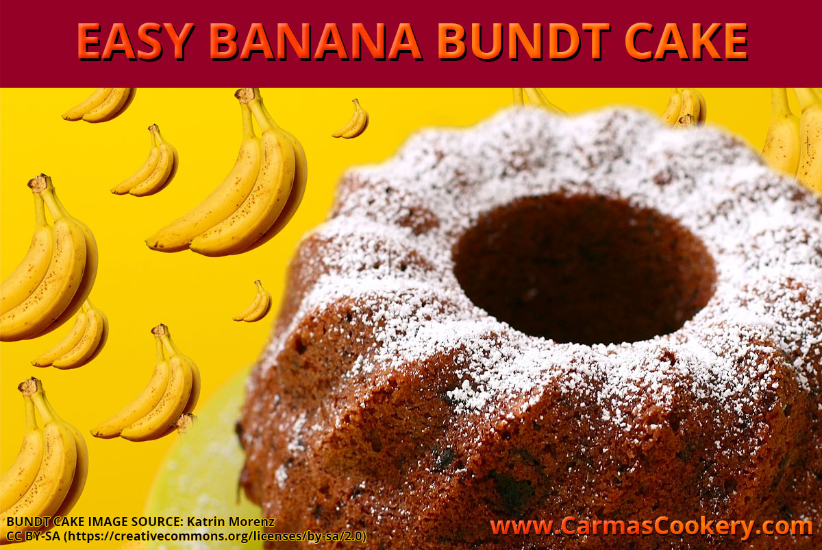 Easy Banana Bundt Cake
