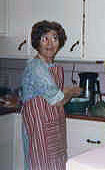 abuela in the kitchen