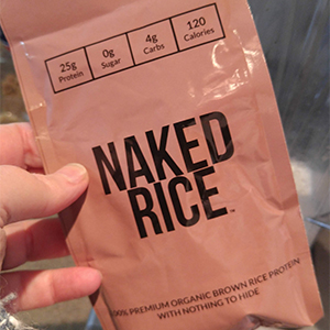 Day 5 - Naked Rice from Naked Nutrition