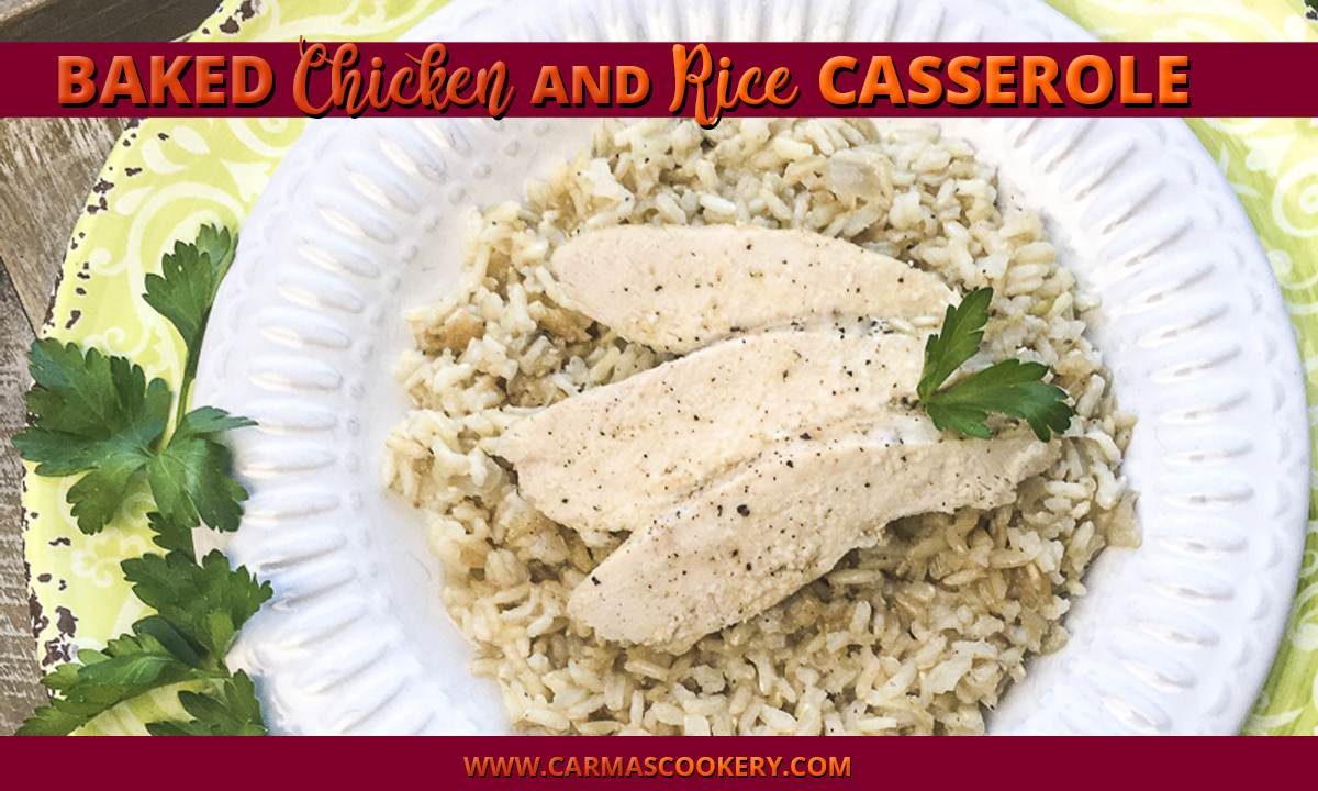 Baked Chicken and Rice Casserole