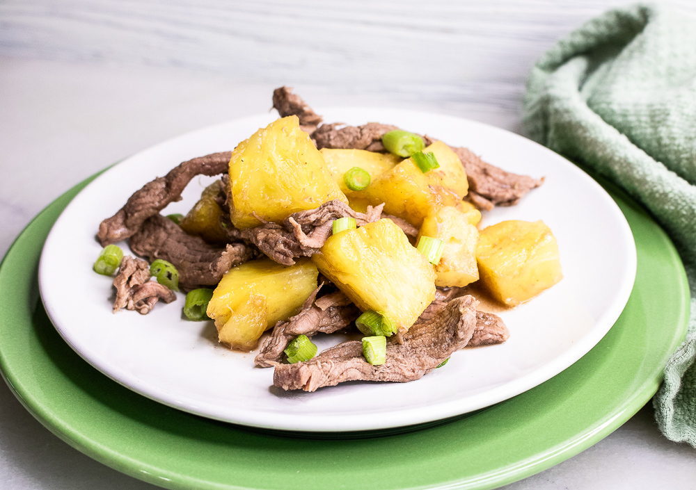 Pineapple Beef Stir-Fry