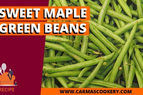 Sweet Maple Green Beans