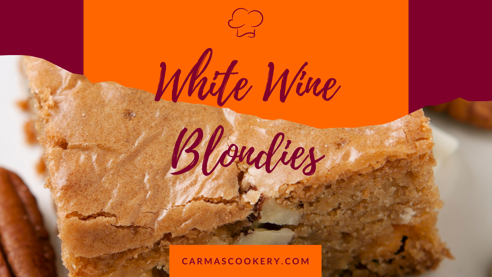 White Wine Blondies